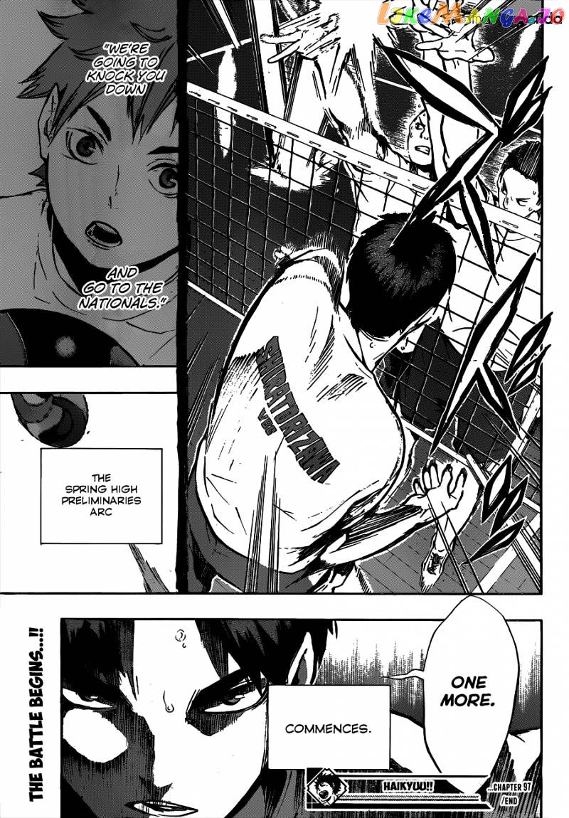Haikyuu!!, Chapter 97 image 19